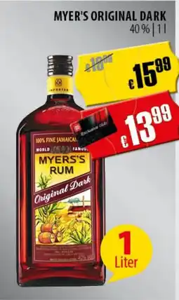 FreeOneShop MYER'S ORIGINAL DARK Angebot