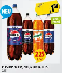 FreeOneShop PEPSI RASPBERRY, ZERO, MIRINDA, PEPSI Angebot