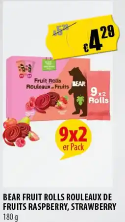 FreeOneShop BEAR Fruit Rolls Angebot