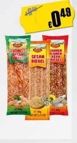FreeOneShop Jovanka Erdnuss-Sesam-Riegel Angebot