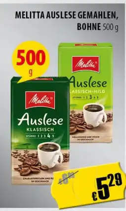 FreeOneShop Melitta Auslese gemahlen, Bohne Angebot
