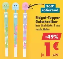 Mäc Geiz Fidget-Topper Gelschreiber Angebot