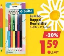 Mäc Geiz nova Jumbo Doppel-Buntstifte Angebot