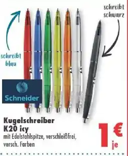 Mäc Geiz Kugelschreiber K20 icy Schneider Angebot