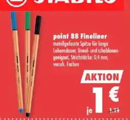 Mäc Geiz point 88 Fineliner Angebot