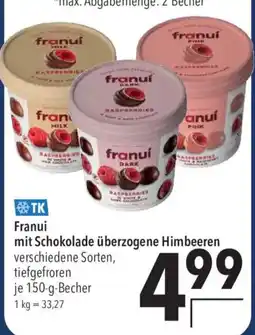 CITTI Markt Franui mit Schokolade überzogene Himbeeren Angebot