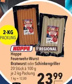 CITTI Markt Hoppe Feuerwehr-Wurst Angebot