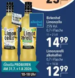 CITTI Markt Birkenhof Limoncello Angebot