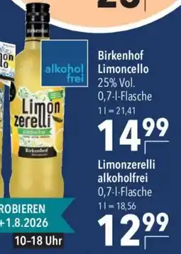 CITTI Markt Limonzerelli alkoholfrei Angebot