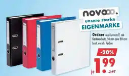Mäc Geiz novoo. Ordner Angebot