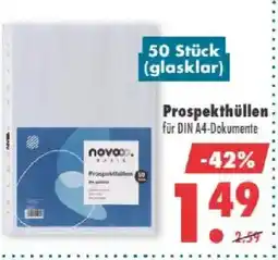 Mäc Geiz nova basic Prospekthüllen Angebot