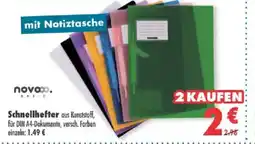 Mäc Geiz novao BASIC Schnellhefter Angebot
