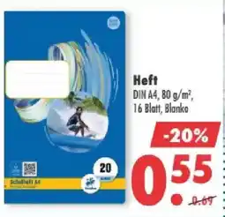 Mäc Geiz Schulheft A4 Angebot