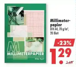 Mäc Geiz Millimeterpapier Angebot