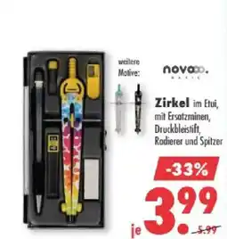 Mäc Geiz Zirkel im Etui Angebot