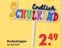 Mäc Geiz Endlich SCHULKIND Kuchentopper Angebot