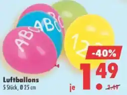 Mäc Geiz Luftballons Angebot