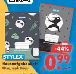 Mäc Geiz STYLEX Hausaufgabenheft Angebot