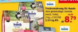 Multi Markt Bosch Trockennahrung für Hunde ohne glutenhaltiges Getreide Angebot