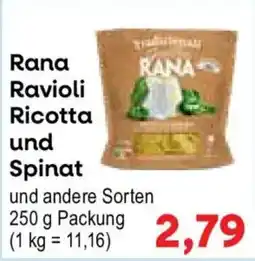 Konsum Leipzig Rana Ravioli Ricotta und Spinat Angebot