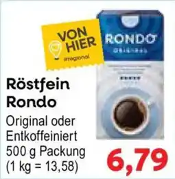 Konsum Leipzig Röstfein Rondo Angebot