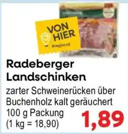 Konsum Leipzig Radeberger Landschinken Angebot