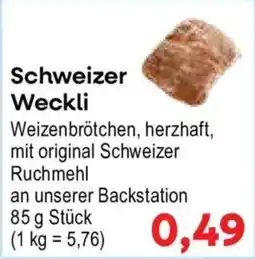 Konsum Leipzig Schweizer Weckli Angebot