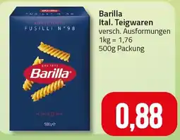 Ihr Frischmarkt Barilla It. Teigwaren Angebot