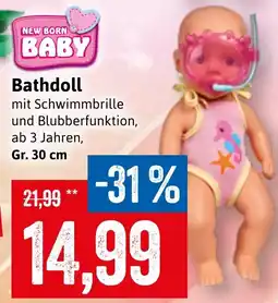 Stolz New Born Baby Bathdoll Angebot