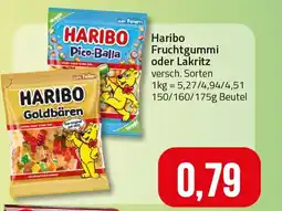 Ihr Frischmarkt Haribo Fruchtgummi oder Lakritz Angebot