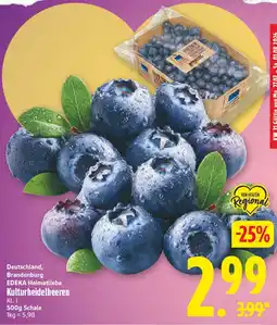 Edeka Center EDEKA Heimatliebe Kulturheidelbeeren Angebot