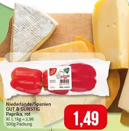 Ihr Frischmarkt Paprika, rot Angebot