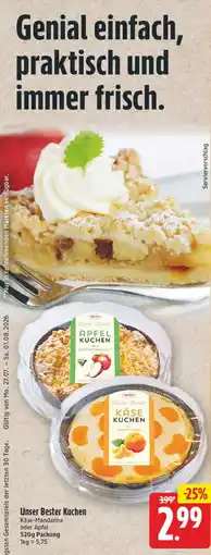 Edeka Center Unser Bester Kuchen Angebot