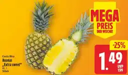Edeka Center Costa Rica Ananas "Extra sweet" Angebot