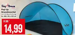 Stolz Tony Brown Pop-Up Strandmuschel Angebot