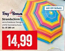 Stolz Tony Brown Strandschirm Angebot