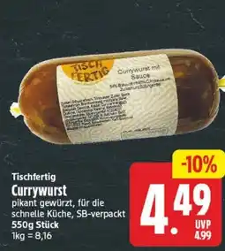 Edeka Center Tischfertig Currywurst Angebot