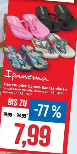 Stolz Ipanema Herren- oder Damen-Badesandalen Angebot