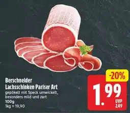Edeka Center Berschneider Lachsschinken Pariser Art Angebot