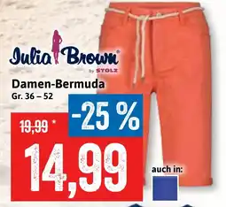 Stolz Julia Brown Damen-Bermuda Angebot