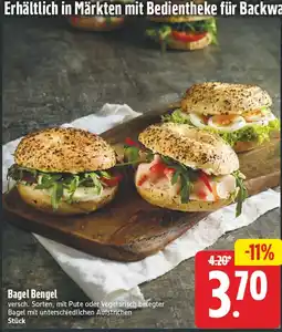 Edeka Center Bagel Bengel Angebot