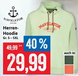 Stolz Herren-Hoodie NAVIGATOR Angebot