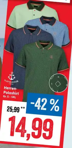 Stolz NAVIGATOR Herren-Poloshirt Angebot