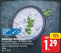 Edeka Center Hamburger Heringstopf Angebot