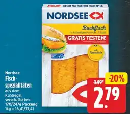 Edeka Center Nordsee Backfisch Angebot