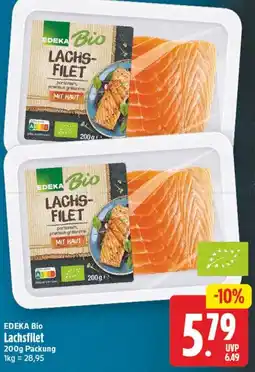Edeka Center EDEKA Bio Lachsfilet Angebot