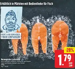 Edeka Center Norwegisches Lachssteak Angebot