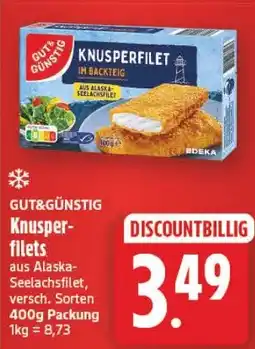 Edeka Center GUT&GÜNSTIG Knusperfilets Angebot