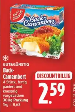 Edeka Center Back-Camembert Angebot