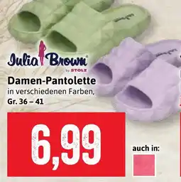 Stolz Julia Brown Damen-Pantolette Angebot